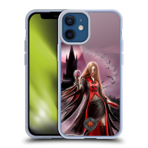 Anne Stokes Gothic Blood Moon Soft Gel Case for Apple iPhone 12 Mini