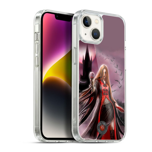 Anne Stokes Gothic Blood Moon Soft Gel Case for Apple iPhone 14 Plus