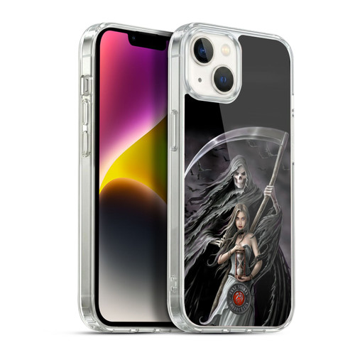 Anne Stokes Gothic Summon the Reaper Soft Gel Case for Apple iPhone 14 Plus