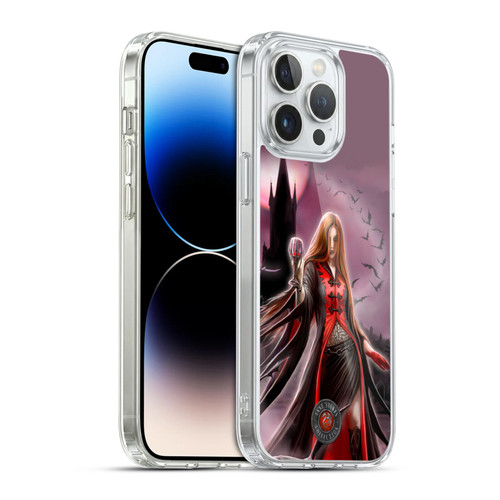 Anne Stokes Gothic Blood Moon Soft Gel Case for Apple iPhone 14 Pro Max