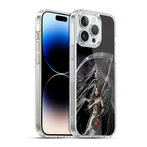 Anne Stokes Gothic Summon the Reaper Soft Gel Case for Apple iPhone 14 Pro Max