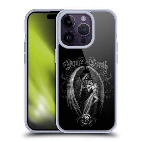 Anne Stokes Gothic Dance With Death Soft Gel Case for Apple iPhone 14 Pro