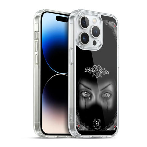 Anne Stokes Gothic Sad Eyes Soft Gel Case for Apple iPhone 14 Pro