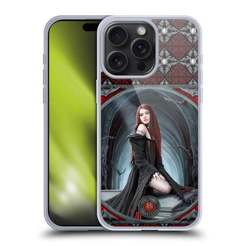 Anne Stokes Gothic Await The Night Soft Gel Case for Apple iPhone 15 Pro Max