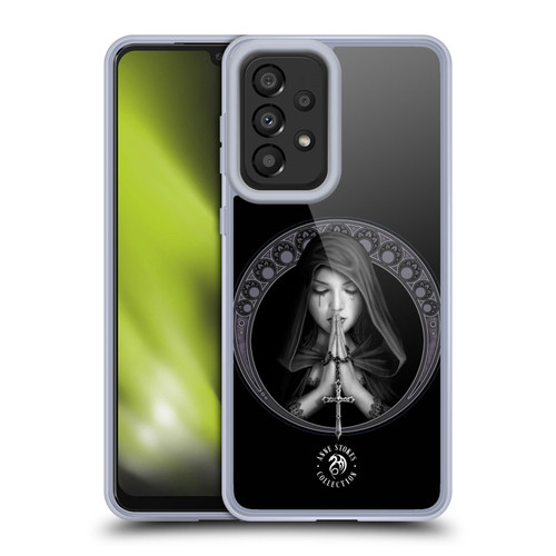 Anne Stokes Gothic Dark Prayer Art Nouveau Soft Gel Case for Samsung Galaxy A33 5G (2022)