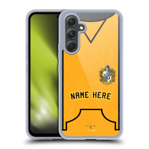 Custom Customised Personalised Harry Potter Deathly Hallows XL Hufflepuff Soft Gel Case for Samsung Galaxy A54 5G