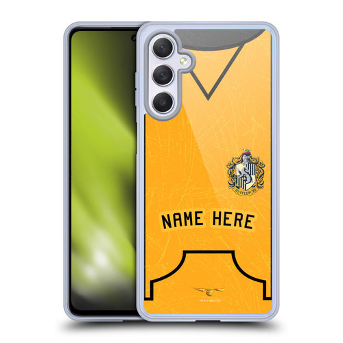 Custom Customised Personalised Harry Potter Deathly Hallows XL Hufflepuff Soft Gel Case for Samsung Galaxy M54 5G