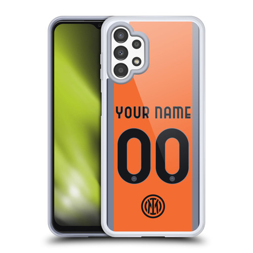 Custom Customised Personalised Inter Milan 2023/24 Kit Third Soft Gel Case for Samsung Galaxy A13 (2022)