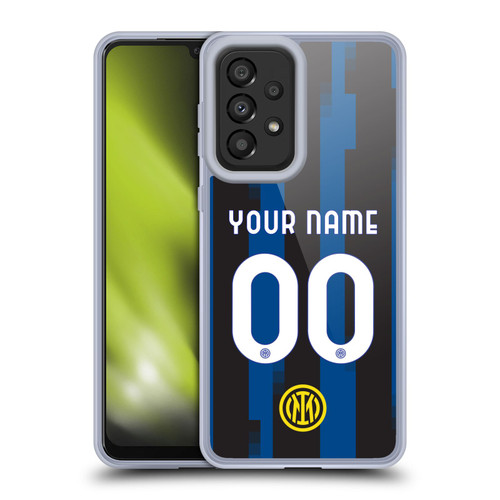 Custom Customised Personalised Inter Milan 2023/24 Kit Home Soft Gel Case for Samsung Galaxy A33 5G (2022)