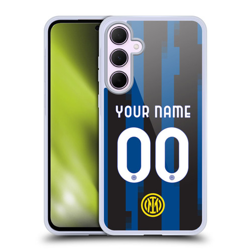 Custom Customised Personalised Inter Milan 2023/24 Kit Home Soft Gel Case for Samsung Galaxy A35 5G
