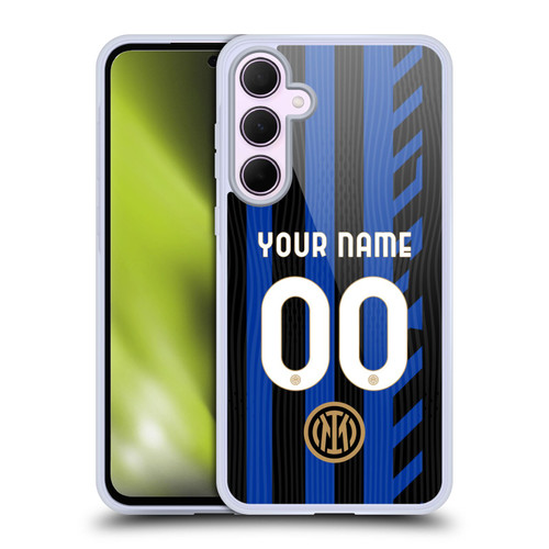 Custom Customised Personalised Inter Milan 2024/25 Kit Home Soft Gel Case for Samsung Galaxy A35 5G