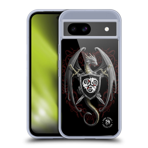 Anne Stokes Mix Fantasy Art Dragon Defender Soft Gel Case for Google Pixel 8a