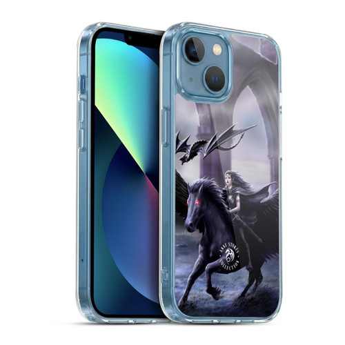 Anne Stokes Mythical Creatures Real of Darkness Soft Gel Case for Apple iPhone 13 Mini & MagSafe