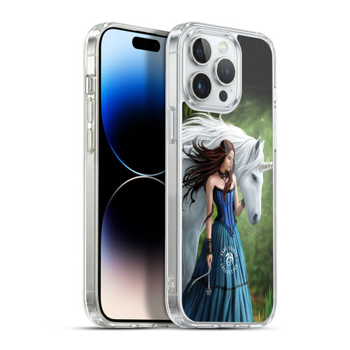 Anne Stokes Mythical Creatures Enchanted Fool Soft Gel Case for Apple iPhone 13 Pro Max & MagSafe