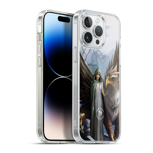 Anne Stokes Mythical Creatures Realm of Tranquility Soft Gel Case for Apple iPhone 13 Pro Max & MagSafe