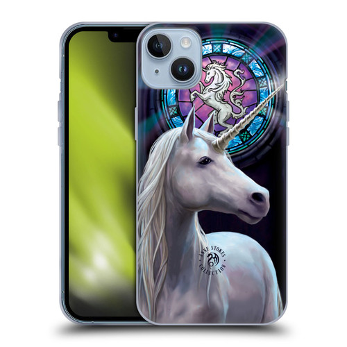 Anne Stokes Mythical Creatures Enlightenment Soft Gel Case for Apple iPhone 14 Plus