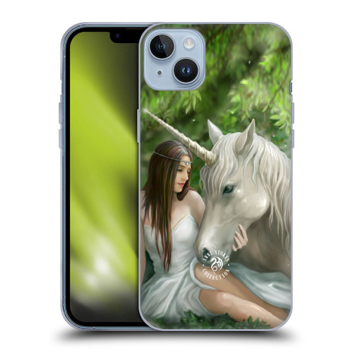 Anne Stokes Mythical Creatures Pure Heart Soft Gel Case for Apple iPhone 14 Plus