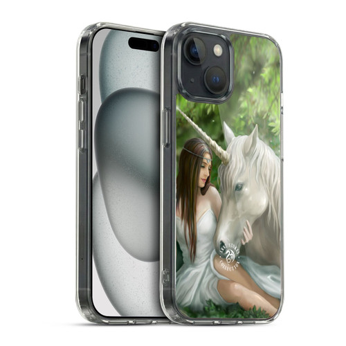Anne Stokes Mythical Creatures Pure Heart Soft Gel Case for Apple iPhone 15 & MagSafe