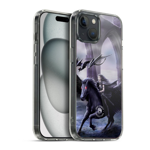 Anne Stokes Mythical Creatures Real of Darkness Soft Gel Case for Apple iPhone 15 Plus & MagSafe