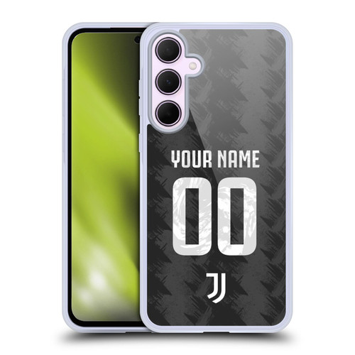 Custom Customised Personalised Juventus Football Club 2022/23 Match Kit Away Soft Gel Case for Samsung Galaxy A35 5G