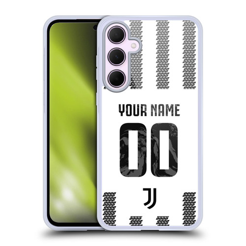 Custom Customised Personalised Juventus Football Club 2022/23 Match Kit Home Soft Gel Case for Samsung Galaxy A35 5G