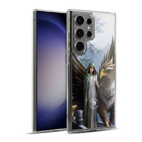 Anne Stokes Mythical Creatures Realm of Tranquility Soft Gel Case for Samsung Galaxy S23 Ultra 5G & MagSafe