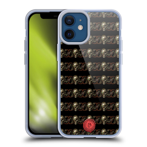 Anne Stokes Steampunk Skull Pattern Soft Gel Case for Apple iPhone 12 Mini
