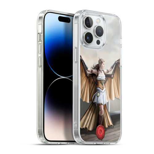 Anne Stokes Steampunk Aviator Soft Gel Case for Apple iPhone 13 Pro Max & MagSafe