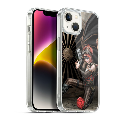 Anne Stokes Steampunk Assassin Soft Gel Case for Apple iPhone 14 Plus & MagSafe