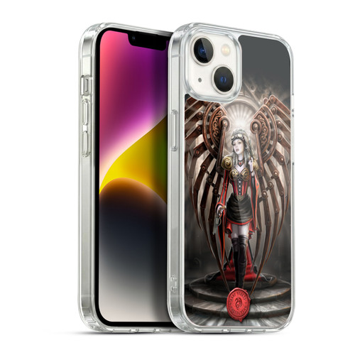 Anne Stokes Steampunk Avenger Soft Gel Case for Apple iPhone 14 Plus & MagSafe