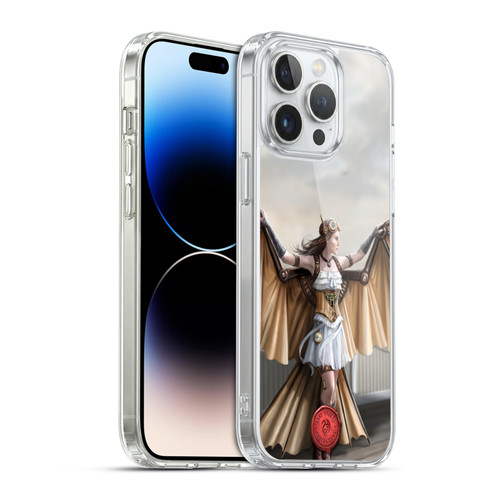 Anne Stokes Steampunk Aviator Soft Gel Case for Apple iPhone 14 Pro Max & MagSafe