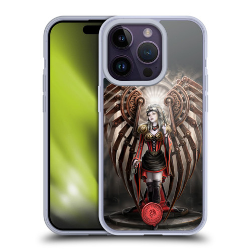 Anne Stokes Steampunk Avenger Soft Gel Case for Apple iPhone 14 Pro