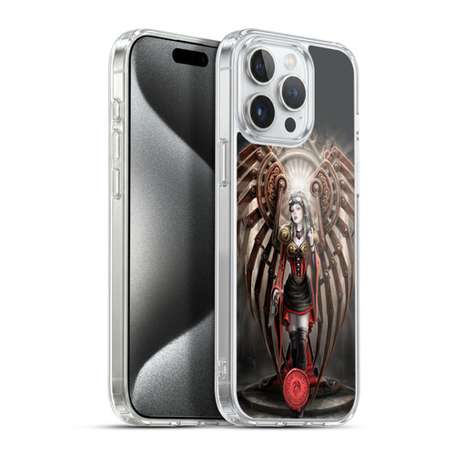 Anne Stokes Steampunk Avenger Soft Gel Case for Apple iPhone 15 Pro Max & MagSafe