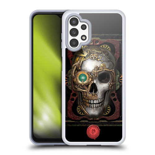 Anne Stokes Steampunk Skull Soft Gel Case for Samsung Galaxy A13 (2022)