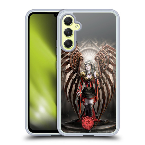 Anne Stokes Steampunk Avenger Soft Gel Case for Samsung Galaxy A34 5G