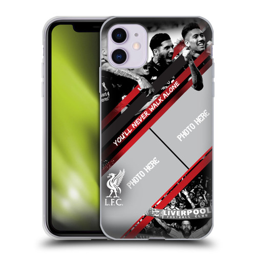 Custom Customised Personalised Liverpool Football Club Liverpool Fc Red Goal Soft Gel Case for Apple iPhone 11