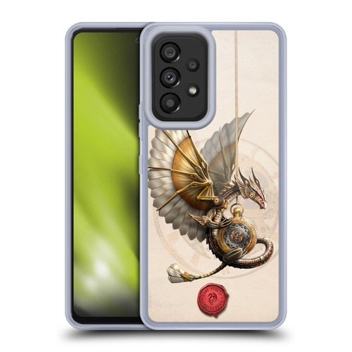 Anne Stokes Steampunk Clockwork Dragon Soft Gel Case for Samsung Galaxy A53 5G (2022)