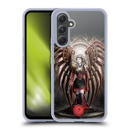 Anne Stokes Steampunk Avenger Soft Gel Case for Samsung Galaxy A54 5G