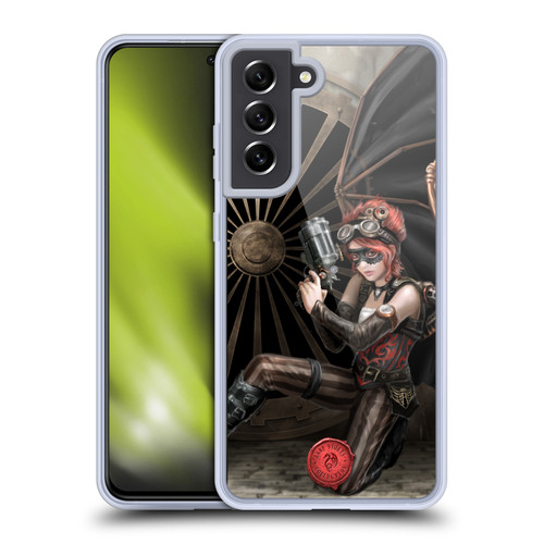 Anne Stokes Steampunk Assassin Soft Gel Case for Samsung Galaxy S21 FE 5G