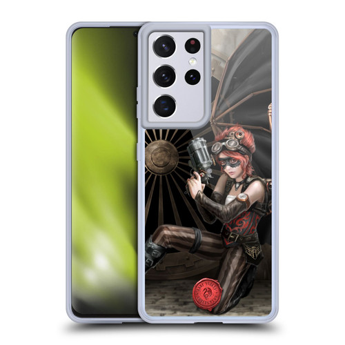 Anne Stokes Steampunk Assassin Soft Gel Case for Samsung Galaxy S21 Ultra 5G