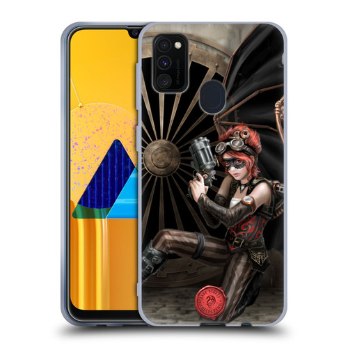 Anne Stokes Steampunk Assassin Soft Gel Case for Samsung Galaxy M30s (2019)/M21 (2020)