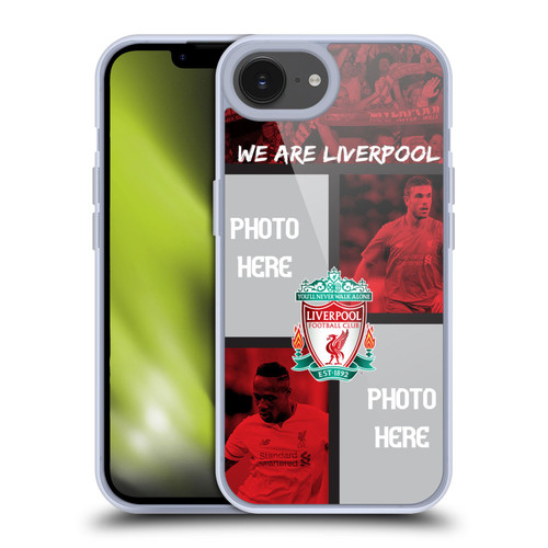 Custom Customised Personalised Liverpool Football Club Liverpool Fc We Are Liverpool Soft Gel Case for Apple iPhone 16e