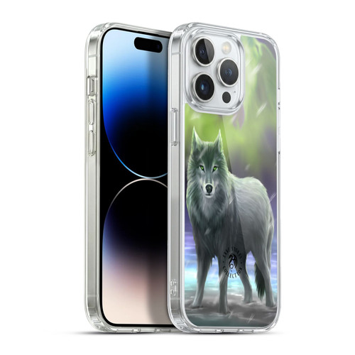 Anne Stokes Wolves Aura Soft Gel Case for Apple iPhone 13 Pro Max