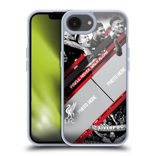 Custom Customised Personalised Liverpool Football Club Liverpool Fc Red Goal Soft Gel Case for Apple iPhone 16e