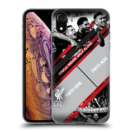 Custom Customised Personalised Liverpool Football Club Liverpool Fc Red Goal Soft Gel Case for Apple iPhone XR