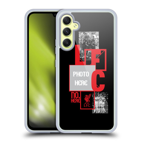 Custom Customised Personalised Liverpool Football Club Liverpool Fc Frames Soft Gel Case for Samsung Galaxy A34 5G