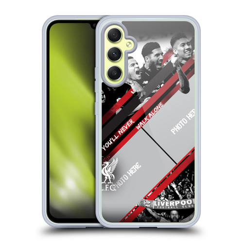 Custom Customised Personalised Liverpool Football Club Liverpool Fc Red Goal Soft Gel Case for Samsung Galaxy A34 5G