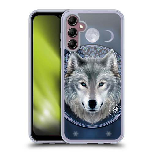 Anne Stokes Wolves Lunar Soft Gel Case for Samsung Galaxy A14 5G