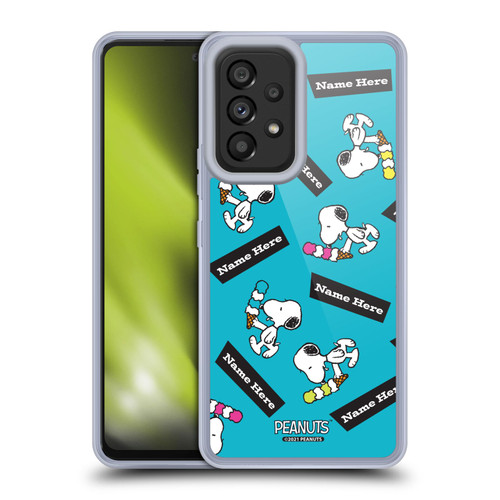 Custom Customised Personalised Peanuts Art Snoopy Soft Gel Case for Samsung Galaxy A53 5G (2022)