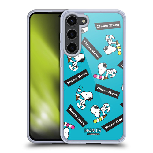 Custom Customised Personalised Peanuts Art Snoopy Soft Gel Case for Samsung Galaxy S23+ 5G